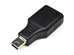 Usb Dişi 5 Pin Mini Usb Erkek Çevirici,  Otg Araç Aux Çevirici OTG Adaptör