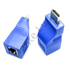 HDMI To Cat5-Cat6-Cat7 Extender 30 Metre Uzatıcı, 4K HDMI Extender, Cat6 Hdmi Görüntü Aktarma,